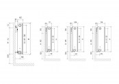 Rysunek techniczny Purmo Plan Ventil Compact M - PURMOFCVM11900X800