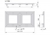 Rysunek techniczny - Libra L - L00060011101410E1000