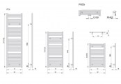 Rysunek techniczny - Pini w wersji chromowanej - P000458115423B020000