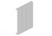 Grzejnik firmy Zehnder Excelsior - 1200 x 1020 - 1-warstwowy