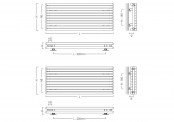 Rysunek techniczny - Asap HX - ASAPHX-0410-1000