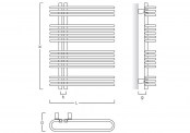 Rysunek techniczny - Astro - AST-50-120