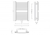 Rysunek techniczny - Omega R - OMER-80-120