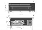 Dane techniczne konwektora PKOC 11/34 - PKOC - 110 x 340 x 1200