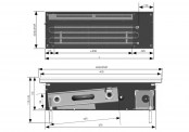 Dane techniczne konwektora PKOC 11/42 - PKOC - 110 x 420 x 1200