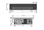 Dane techniczne konwektora PKOC 9/28 - PKOC - 90 x 280 x 2400