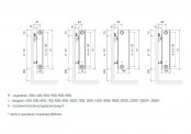 Purmo Plan Compact - rysunek techniczny - PURMOFC11300X1200