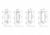 Purmo Ramo Ventil Compact M - rysunek techniczny - PURMORCVM11900X1800