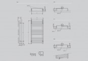 Schematy grzejników Quadrus Slim - 870 x 600