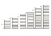 Schematy grzejnika Sani Panel - 1190 x 400