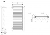 Rysunek techniczny - Marlin - WGMAR118043CRO