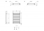 Rysunek techniczny - Marlin One Chrom - WZMRN118043