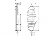 Rysunek techniczny - Perła E - WSPER136050CRO