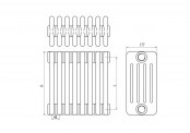 Rysunek techniczny Tesi 5 - RT510002301AA02