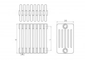 Rysunek techniczny IRSAP Tesi 6 - RT610002301AA02