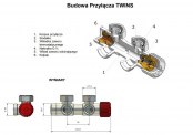 Zestaw Twins - rysunek techniczny