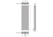 Rysunek techniczny - Flat-V-Line - 112990400160080080600-0000