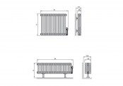 Rysunek techniczny - Charleston Electric - NZ-060-103