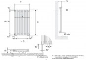 Rysunek techniczny - 1 warstwowy Kleo Pion - KLV-150-1188