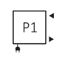 Przyłącze grzejnika P1
