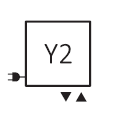 Przyłącze grzejnika Y2