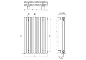 Arpa 2 Pion 23 mm - rysunek techniczny_1